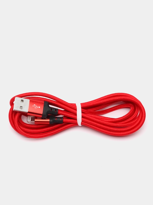 Кабель зарядный для айфона lightning для iphone Hoco X14, Lightning, PD 20W (L=2 м)красный