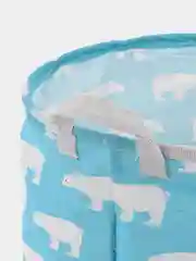 Голубой корзина для белья в ванную, корзина для игрушек, органайзер для хранения складной