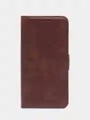 Коричневый чехол-книжка  Infinix Note 30 Pro (Инфиникс ноут 30 про) с боковым магнитом