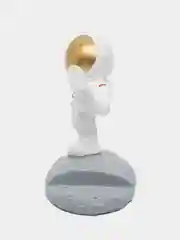 Белый подставка для смартфона/ держатель "Космонавт"/ Подставка для планшета/ фигурка космонавта