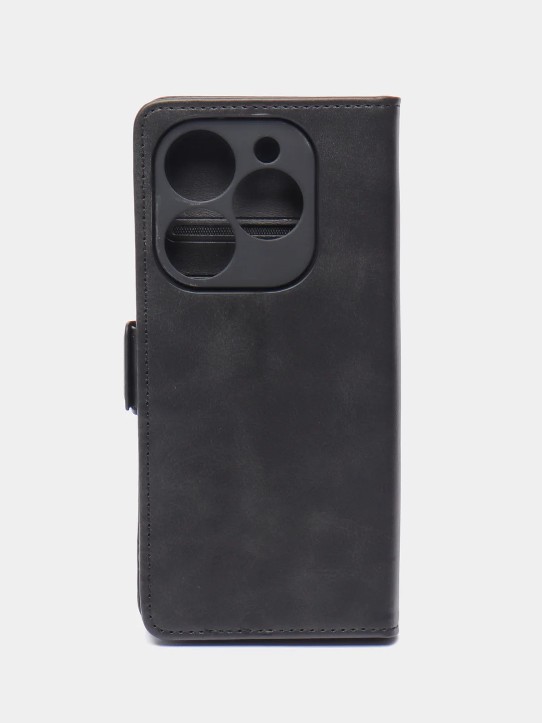 Синий чехол-книжка Infinix HOT 40 i (Инфиникс Хот 40 Ай) c боковым магнитом