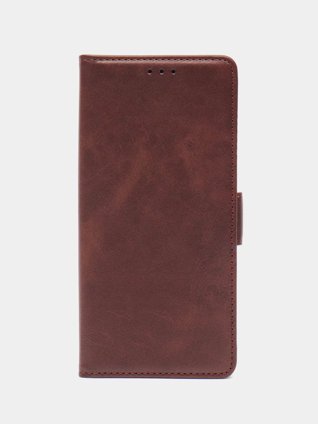 Коричневый чехол-книжка Tecno Spark 20 / Tecno Spark 20C ( Техно спарк 20/20С) с боковым магнитом