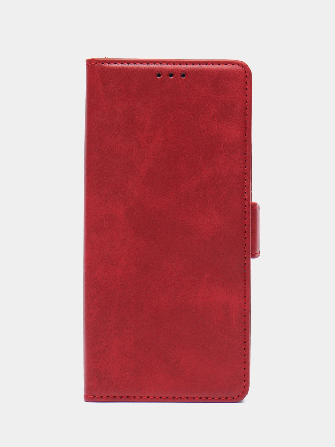 Красный чехол-книжка Tecno Spark 20 / Tecno Spark 20C ( Техно спарк 20/20С) с боковым магнитом