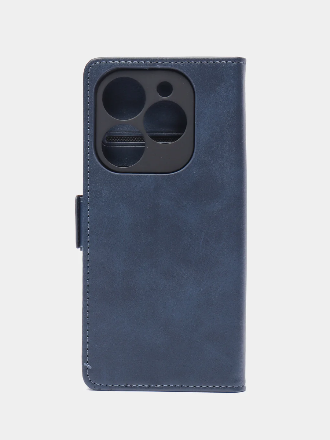 Синий чехол-книжка Tecno Spark 20 / Tecno Spark 20C ( Техно спарк 20/20С) с боковым магнитом