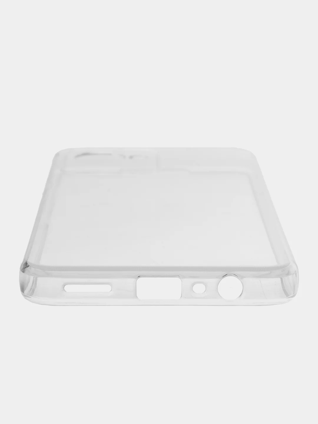 Красный силиконовый чехол Realme C 30/C30S (Реалми C30/C30S), матовый, с защитой камер