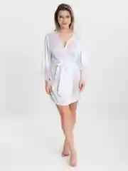 Белый халат женский, домашний