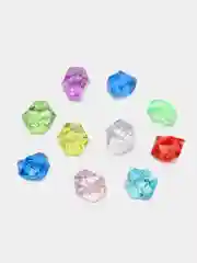Кристаллы декоративные набор 180 шт, камушки разноцветные, сортер, COLOR Si