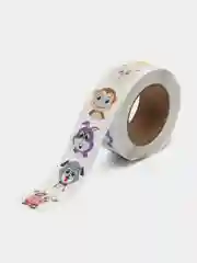 Наклейки для поощрения и мотивации "Животные", для детей, 1000 шт, Color Si