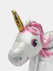 Индиго воздушный шар-фигура на подставке, Радужный единорог, надувается воздухом