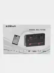 Черный магнитола автомобильная, автомагнитола, USB Bluetooth AUX FM  дисплей 7", 2 DIN