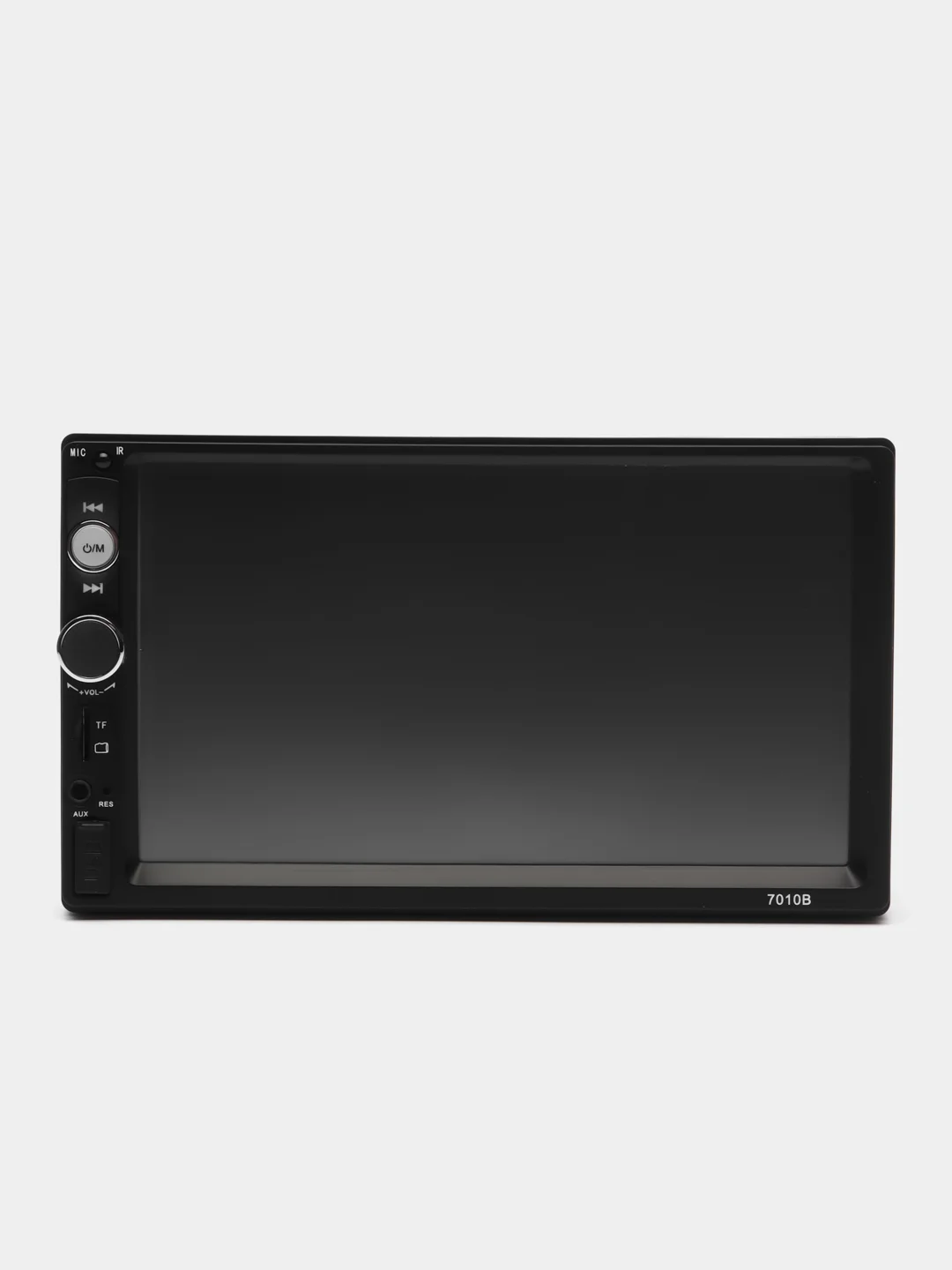 Черный магнитола автомобильная, автомагнитола, USB Bluetooth AUX FM  дисплей 7", 2 DIN