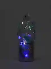 Голубой свеча декоративная, светодиодная, LED, на батарейках