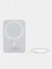 Аккумулятор внешний для iPhone с магнитным кольцом / зарядка MagSafe для айфона / повербанк