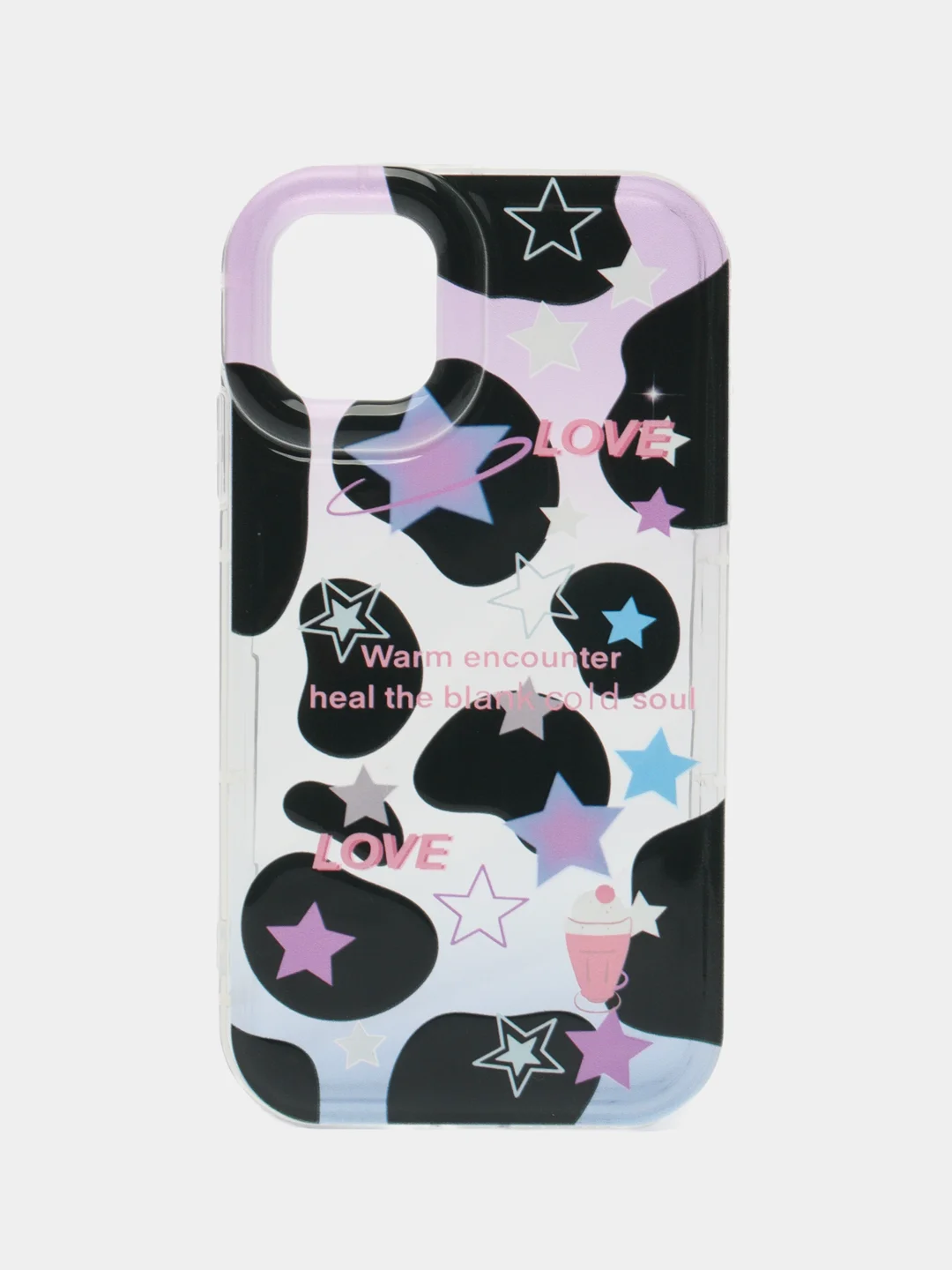 Золотой чехол на iPhone 7/8 Plus/X/XS/XR/11/12/13/14 Pro Max/15 Pro (Айфон Про Макс), прозрачный