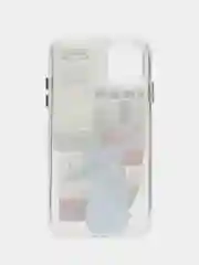 Индиго чехол на iPhone 7/8 Plus/X/XS/XR/11/12/13/14 Pro Max/15 Pro айфон про макс, прозрачный
