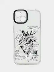 Бронзовый чехол на iPhone 7/8 Plus/X/XS/XR/11/12/13/14 Pro Max/15 Pro (Айфон Про Макс), прозрачный