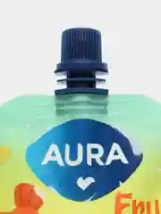 Лайм гель для душа Карамель-Попкорн, Лаванда, Манго-Папайя AURA, 250 мл