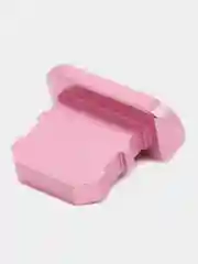 Розовый пылезащитная металлическая заглушка из аллюминия для Type-C и Lightning, разъема AUX