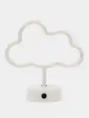 Светло-жёлтый светильник неоновый (USB в комплекте)