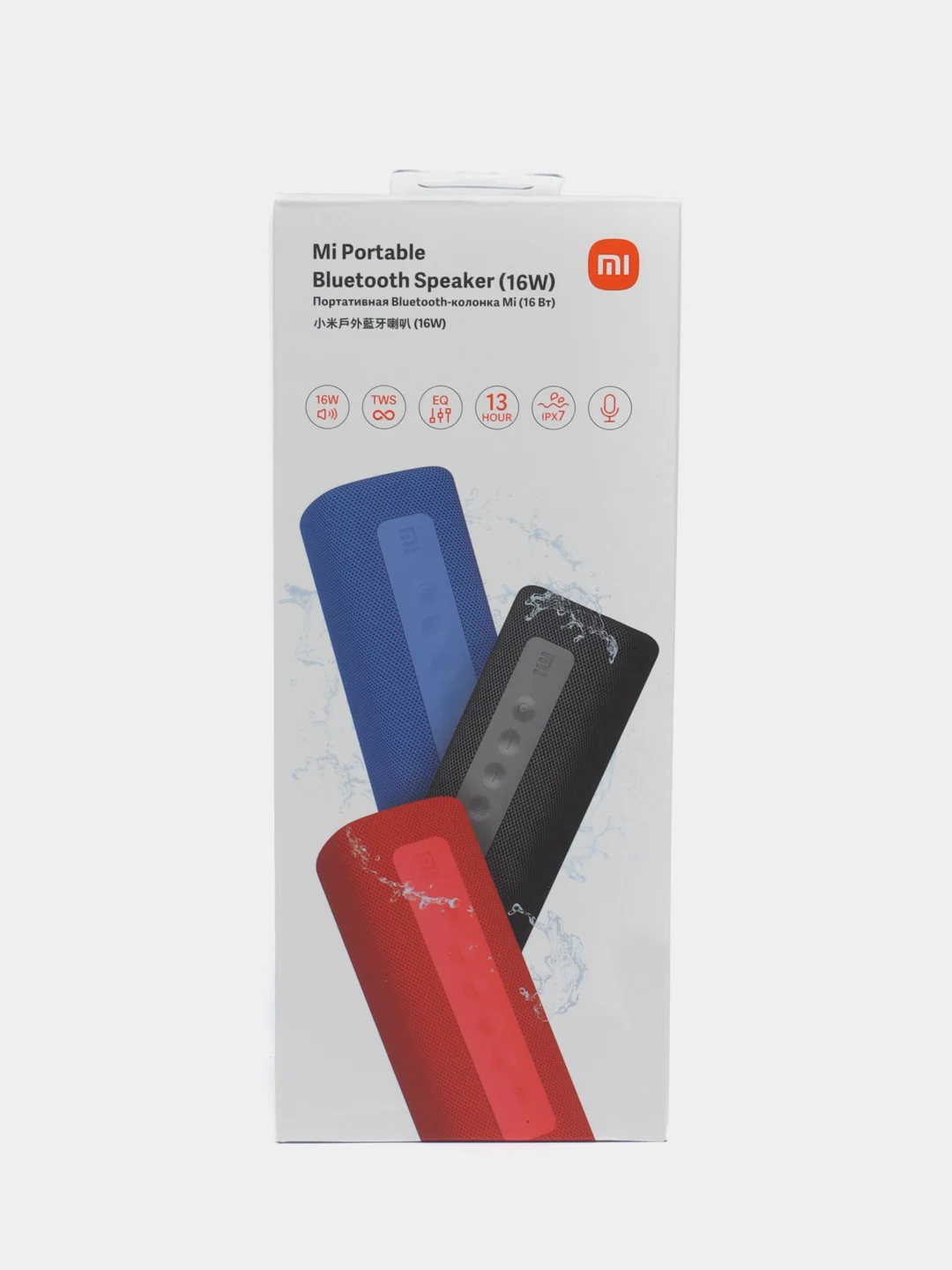 Синий портативная колонка Mi Portable Bluetooth Speaker 16W, QBH4197GL