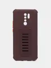 Коричневый чехол накладка LEADER REDMI 9 /9A