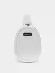 Белый компактный внешний аккумулятор, повер банк мини, 5000 mAh