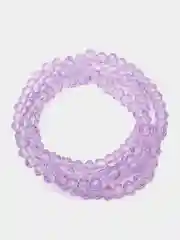 Серый бусины рондели стеклянные граненые