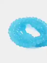 Бирюзовый бусины рондели стеклянные граненые