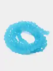 Бирюзовый бусины рондели стеклянные граненые
