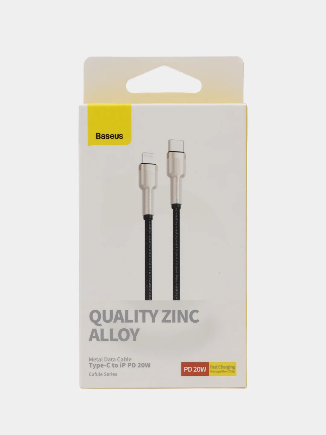 Черный кабель для зарядки телефона Baseus Type-C to Lightning iPhone 20W