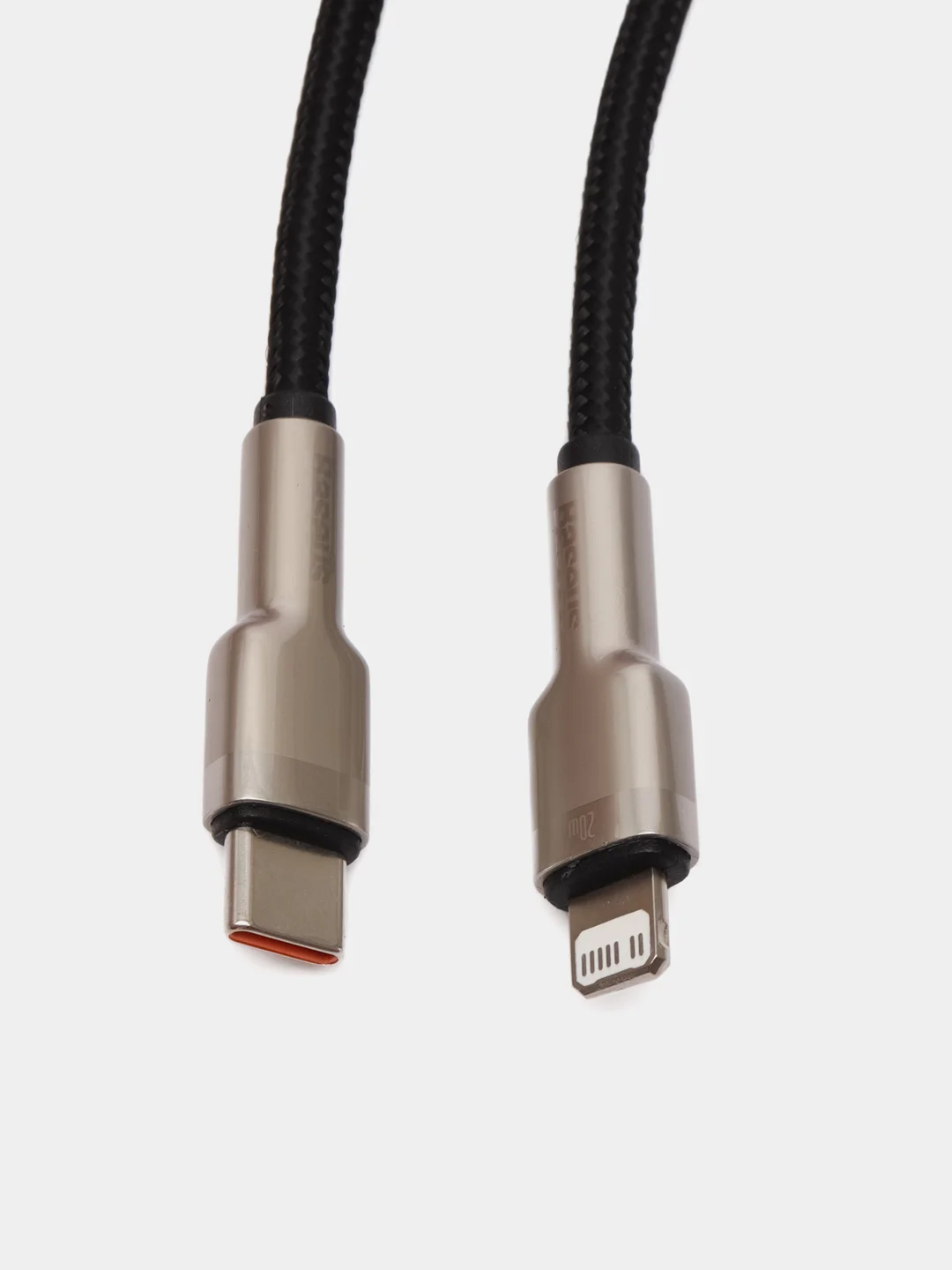 Белый кабель для зарядки телефона Baseus Type-C to Lightning iPhone 20W