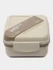Бежевый ланч-бокс, контейнер для хранения продуктов