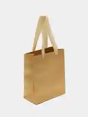 Золотой пакет бум. 14*14*7см 004-1XS