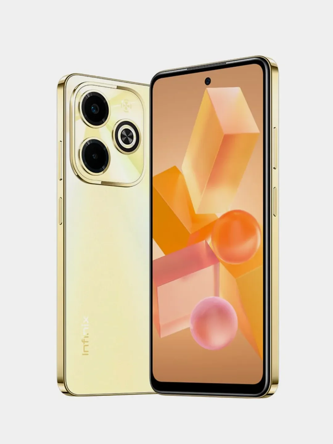 Золотой смартфон Infinix Hot 40i 8/128 Gb