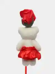 Алый букет из мыльных роз