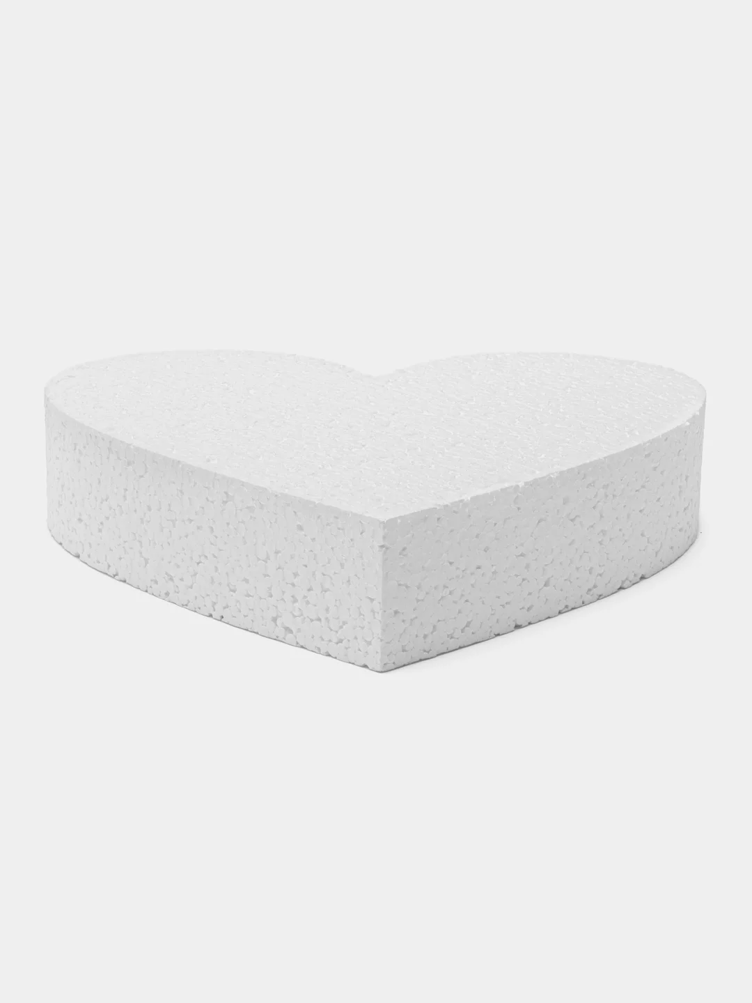 Заготовка из пенопласта Сердце 20*20 см 1 шт