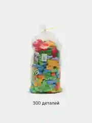 Индиго детский блочный конструктор "Комби Блок" 35/50/100/150/200/300/400/500 шт, крупные детали