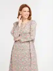 Розовый сорочка женская с длинным рукавом, Lilians