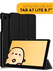 Чехол-книжка КАРТОФАН для планшета Samsung Tab A7 Lite 8.7" (2021) с функцией подставки