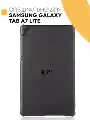 Красный чехол-книжка КАРТОФАН для планшета Samsung Tab A7 Lite 8.7" (2021) с функцией подставки