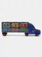 Красный набор игрушечных машинок