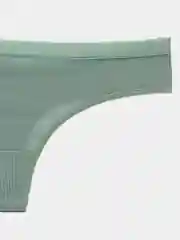 Зелёный хаки трусы женские стринги