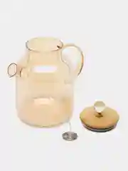 Алый чайник заварочный, с металлическим фильтром, 3 объема