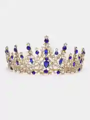 Лазурный корона диадема свадебная