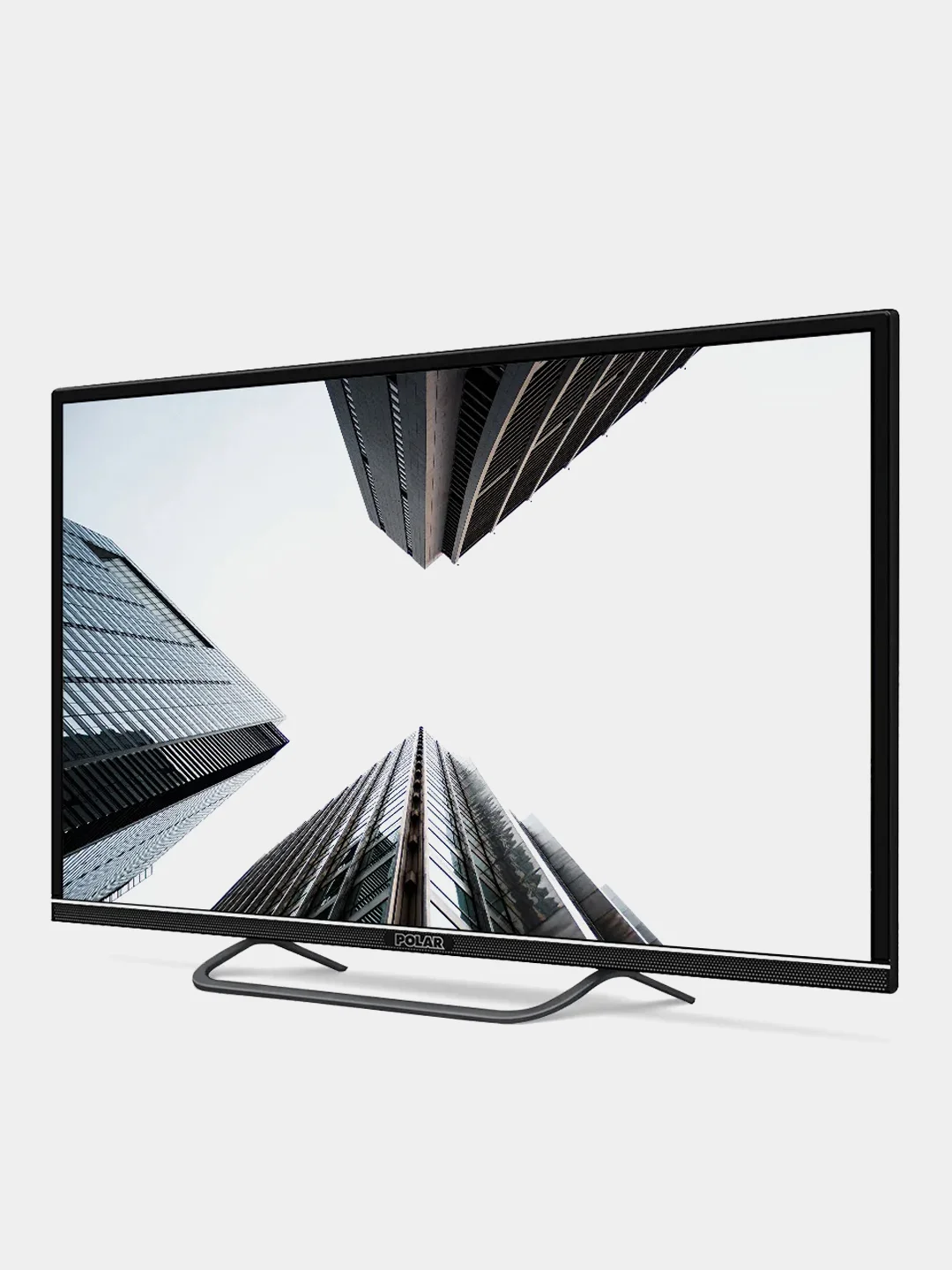 Черный телевизор 42" Polar P42L21T2C, Full HD, черный