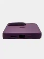 Пурпурный чехол Silicone Case для iPhone 14, 14 Pro, 14 Plus, 14 Pro Max, с закрытым низом