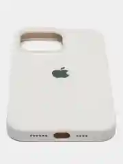 Аметистовый чехол Silicone Case для iPhone 14, 14 Pro, 14 Plus, 14 Pro Max, с закрытым низом