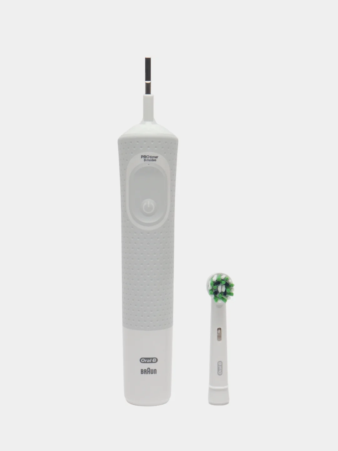Белый электрическая зубная щетка Oral-B Vitality Pro Cross Action Protect X Clean White