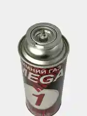 Газовый баллон "Мега 1", 220 гр, Корея, для портативных горелок, плит