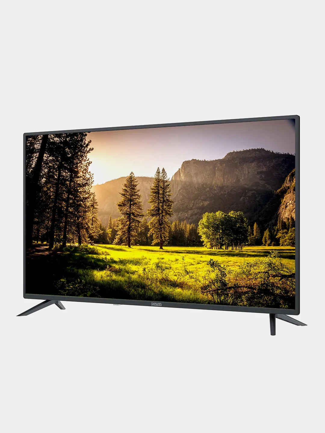 Черный телевизор 40" Polar P40L32T2C, Full HD, черный